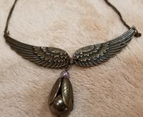 Brass Angel Wing Necklace 202//166